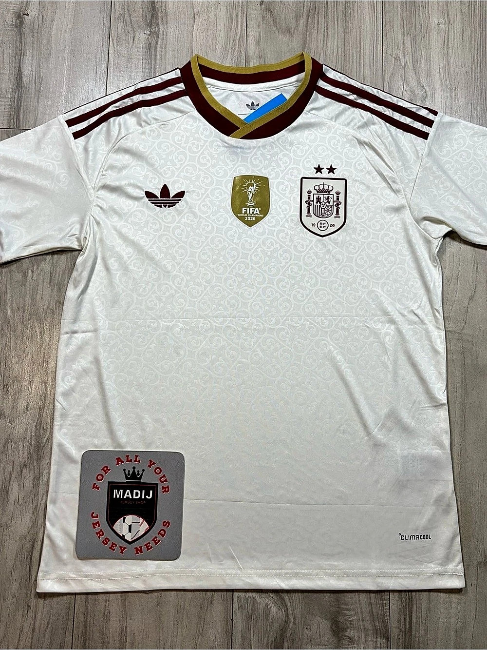 Spain 2026 World Champions Away Jersey 2026